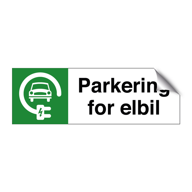 Parkering for elbil & Parkering for elbil & Parkering for elbil & Parkering for elbil