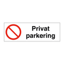 Privat parkering & Privat parkering & Privat parkering & Privat parkering & Privat parkering