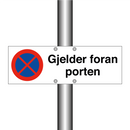 Gjelder foran porten & Gjelder foran porten & Gjelder foran porten & Gjelder foran porten