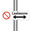 Lastesone Høyre og venstre pil & Lastesone Høyre og venstre pil & Lastesone Høyre og venstre pil