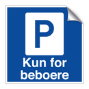 Kun for beboere & Kun for beboere & Kun for beboere & Kun for beboere