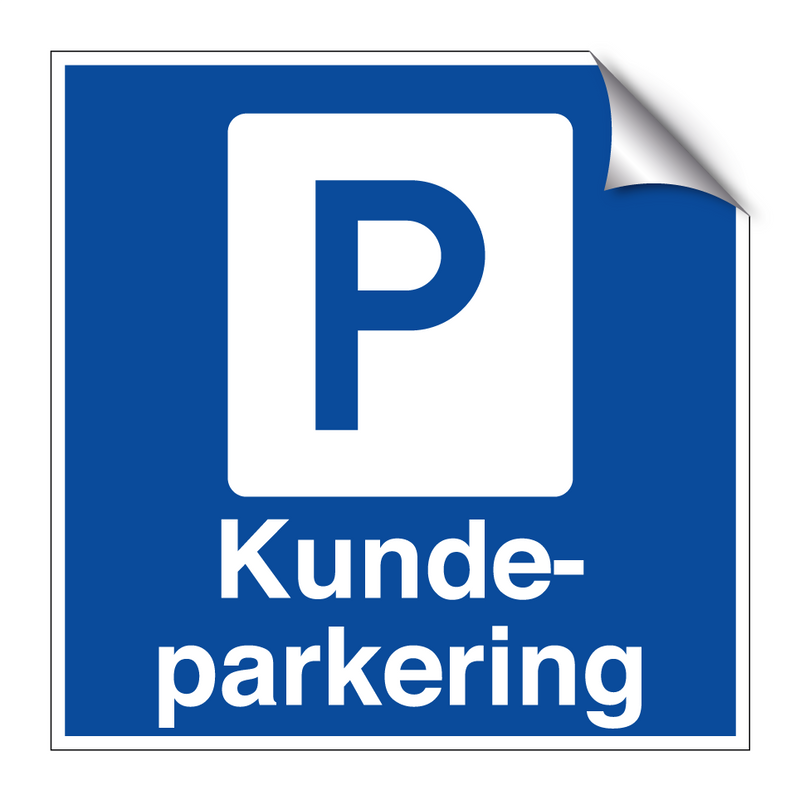 Kunde parkering & Kunde parkering & Kunde parkering & Kunde parkering