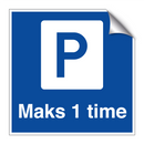 Maks 1 time & Maks 1 time & Maks 1 time & Maks 1 time