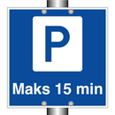 Maks 15 min & Maks 15 min & Maks 15 min & Maks 15 min