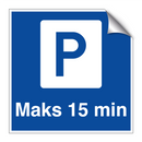 Maks 15 min & Maks 15 min & Maks 15 min & Maks 15 min