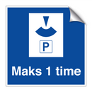 Maks 1 time & Maks 1 time & Maks 1 time & Maks 1 time