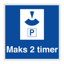 Maks 2 timer & Maks 2 timer & Maks 2 timer & Maks 2 timer & Maks 2 timer & Maks 2 timer