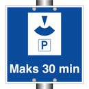 Maks 30 min & Maks 30 min & Maks 30 min & Maks 30 min