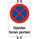 Gjelder foran porten & Gjelder foran porten & Gjelder foran porten & Gjelder foran porten