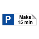 Maks 15 min & Maks 15 min & Maks 15 min & Maks 15 min & Maks 15 min & Maks 15 min & Maks 15 min