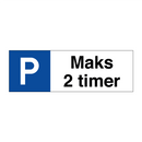 Maks 2 timer & Maks 2 timer & Maks 2 timer & Maks 2 timer & Maks 2 timer & Maks 2 timer