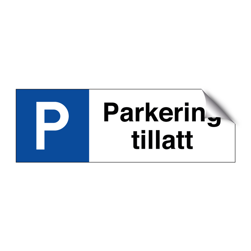 Parkering tillatt & Parkering tillatt & Parkering tillatt & Parkering tillatt & Parkering tillatt