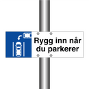 Rygg inn når du parkerer & Rygg inn når du parkerer & Rygg inn når du parkerer