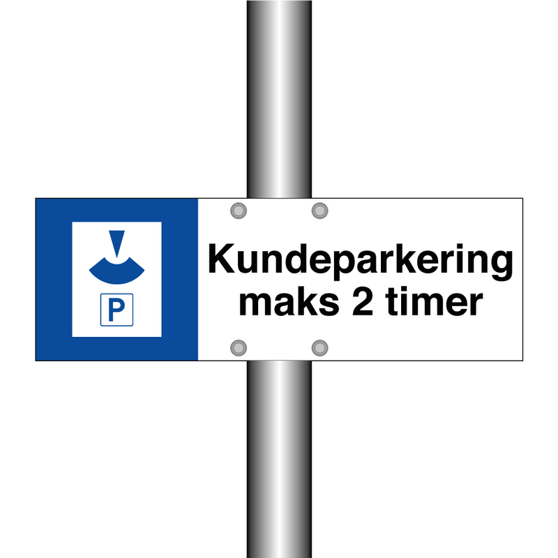 Kundeparkering maks 2 timer & Kundeparkering maks 2 timer & Kundeparkering maks 2 timer