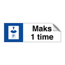 Maks 1 time & Maks 1 time & Maks 1 time & Maks 1 time & Maks 1 time & Maks 1 time & Maks 1 time