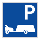 Parkering for tilhenger & Parkering for tilhenger & Parkering for tilhenger