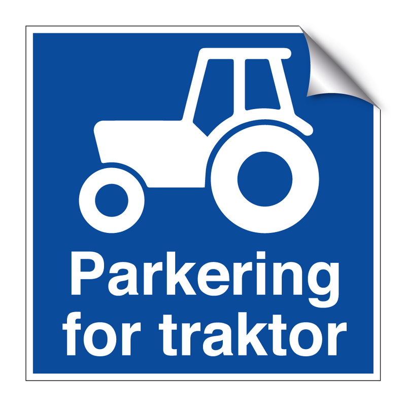 Parkering for traktor & Parkering for traktor & Parkering for traktor & Parkering for traktor