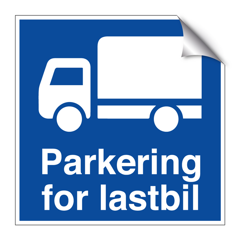 Parkering for lastbil & Parkering for lastbil & Parkering for lastbil & Parkering for lastbil