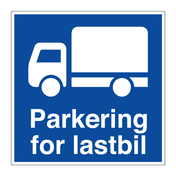 Parkering for lastbil & Parkering for lastbil & Parkering for lastbil & Parkering for lastbil