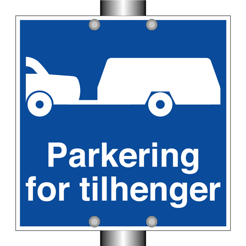 Parkering for tilhenger & Parkering for tilhenger & Parkering for tilhenger