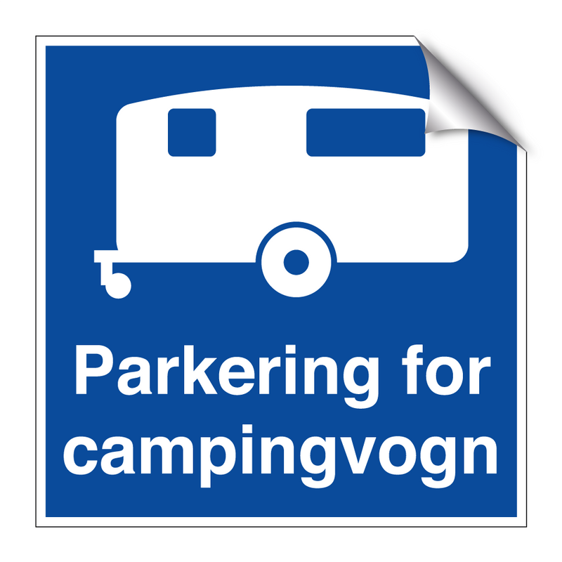 Parkering for campingvogn & Parkering for campingvogn & Parkering for campingvogn
