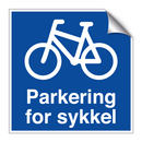 Parkering for sykkel & Parkering for sykkel & Parkering for sykkel & Parkering for sykkel