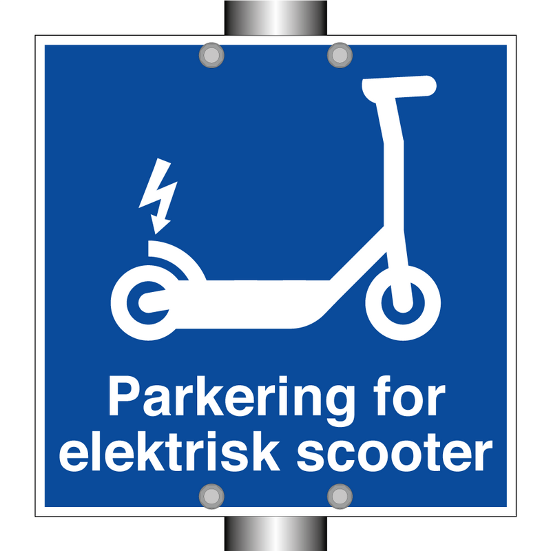 Parkering for elektrisk scooter & Parkering for elektrisk scooter & Parkering for elektrisk scooter