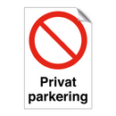 Privat parkering & Privat parkering & Privat parkering & Privat parkering & Privat parkering