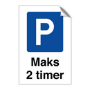 Maks 2 timer & Maks 2 timer & Maks 2 timer & Maks 2 timer & Maks 2 timer & Maks 2 timer