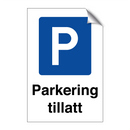 Parkering tillatt & Parkering tillatt & Parkering tillatt & Parkering tillatt & Parkering tillatt