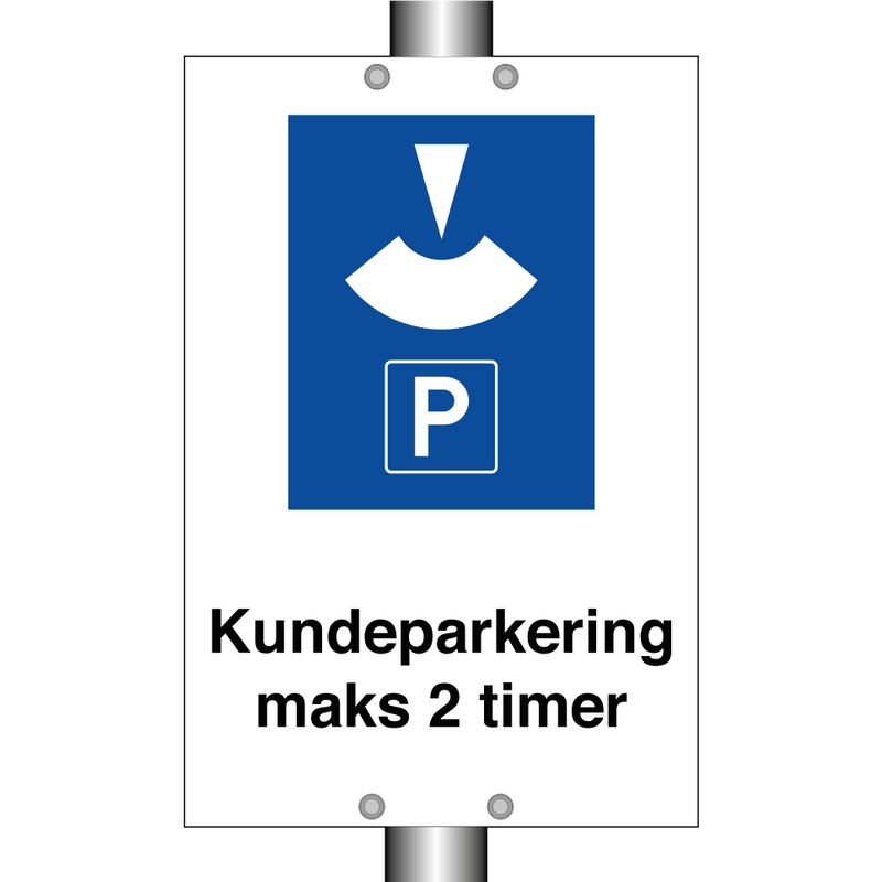 Kundeparkering maks 2 timer & Kundeparkering maks 2 timer & Kundeparkering maks 2 timer