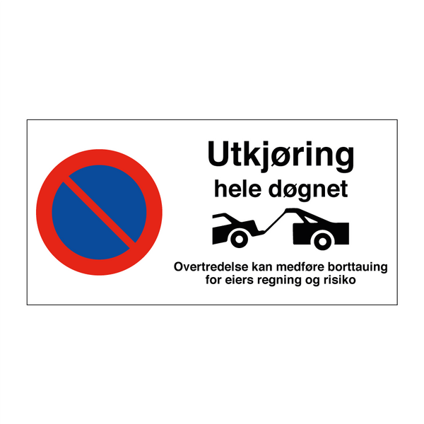 Utkjøring hele døgnet & Utkjøring hele døgnet & Utkjøring hele døgnet