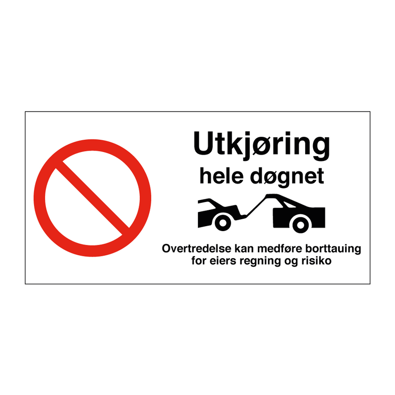 Utkjøring hele døgnet & Utkjøring hele døgnet & Utkjøring hele døgnet