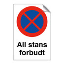 All stans forbudt & All stans forbudt & All stans forbudt & All stans forbudt & All stans forbudt