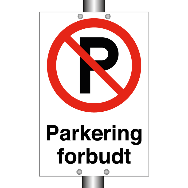 Parkering forbudt & Parkering forbudt & Parkering forbudt & Parkering forbudt & Parkering forbudt