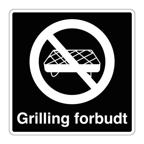 Grillning forbudt