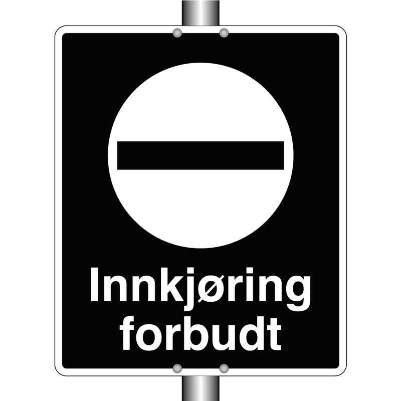 Innkjøring forbudt & Innkjøring forbudt & Innkjøring forbudt & Innkjøring forbudt