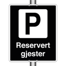 Reservert parkering gjester