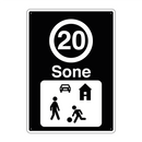 20 km/t Sone