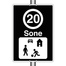 20 km/t Sone