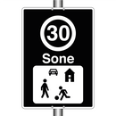 30 km/t Sone