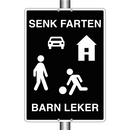 Senk farten barn leker