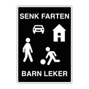 Senk farten barn leker