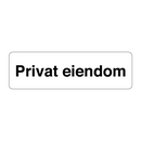 Privat eiendom
