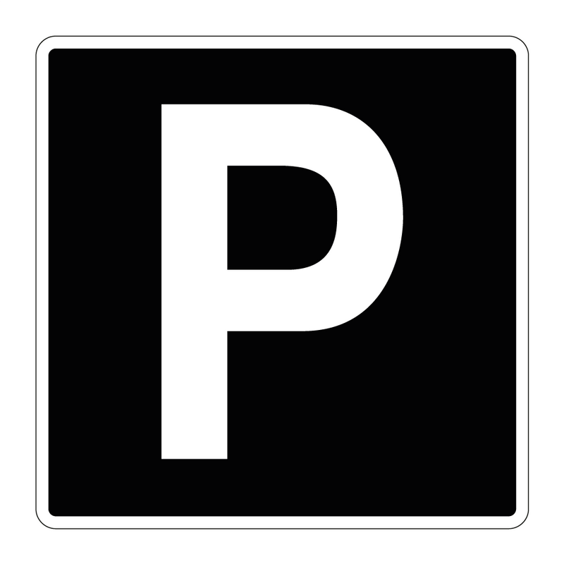P-Skilt & Parkeringsskilt & Parkeringsskilt