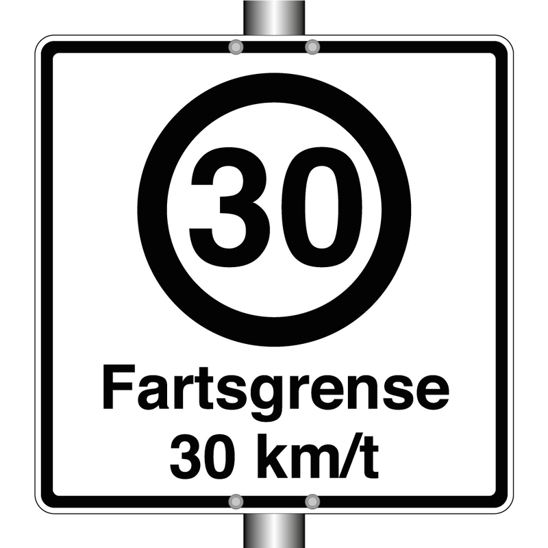 Fartsgrense 30 km/t & Fartsgrense 30 km/t