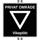 Privat område Vikeplikt