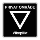 Privat område Vikeplikt