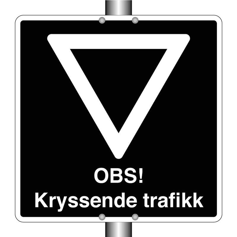 OBS! Kryssende trafikk