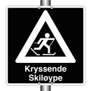 Kryssende Skiløype
